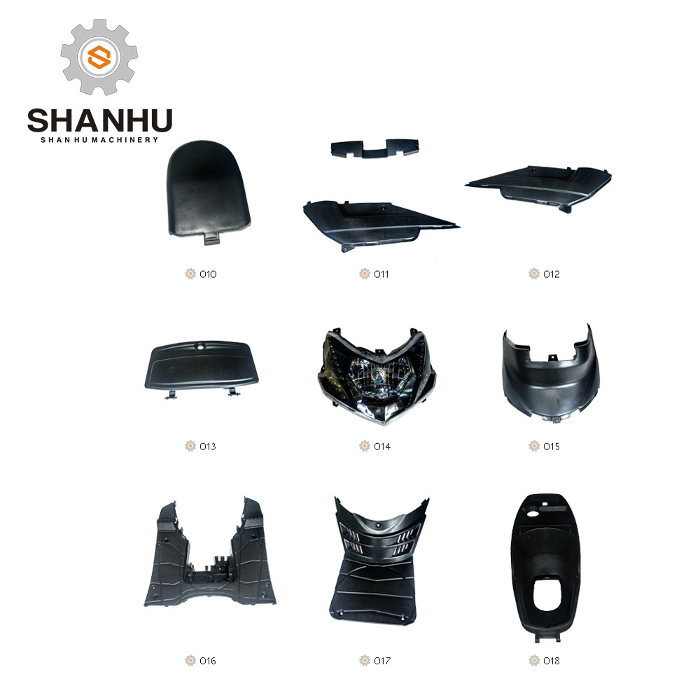 Electric motorcycle and scooter moped plastic accessories side covers front fender mudguards headlight cover for motorcycle OEM