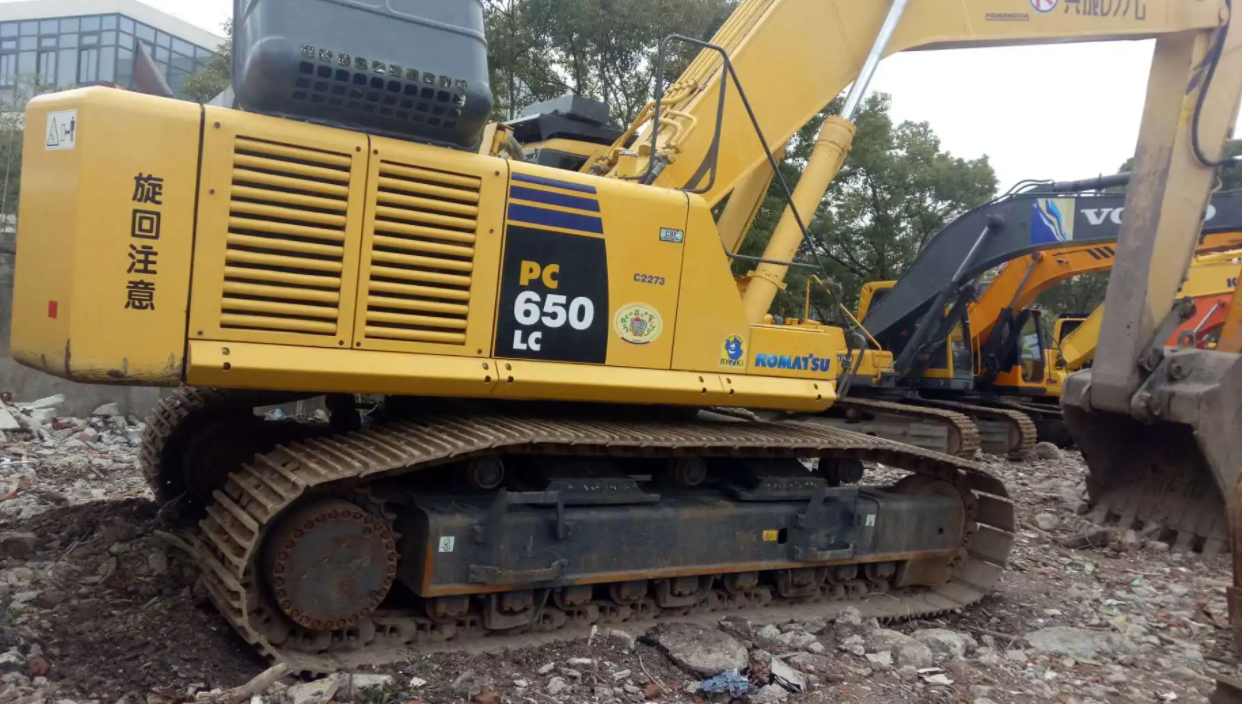 hot sale secondhand machine komatsu pc650-8 hydraulic crawler excavator 65 tons big excavator