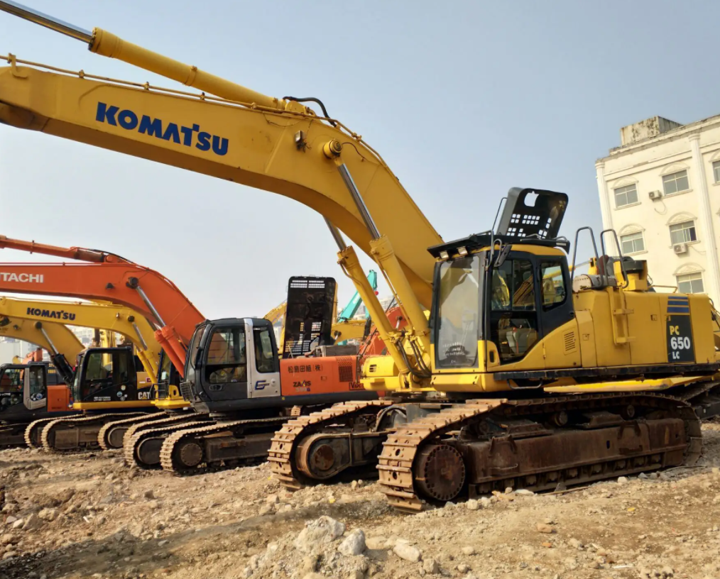 hot sale secondhand machine komatsu pc650-8 hydraulic crawler excavator 65 tons big excavator