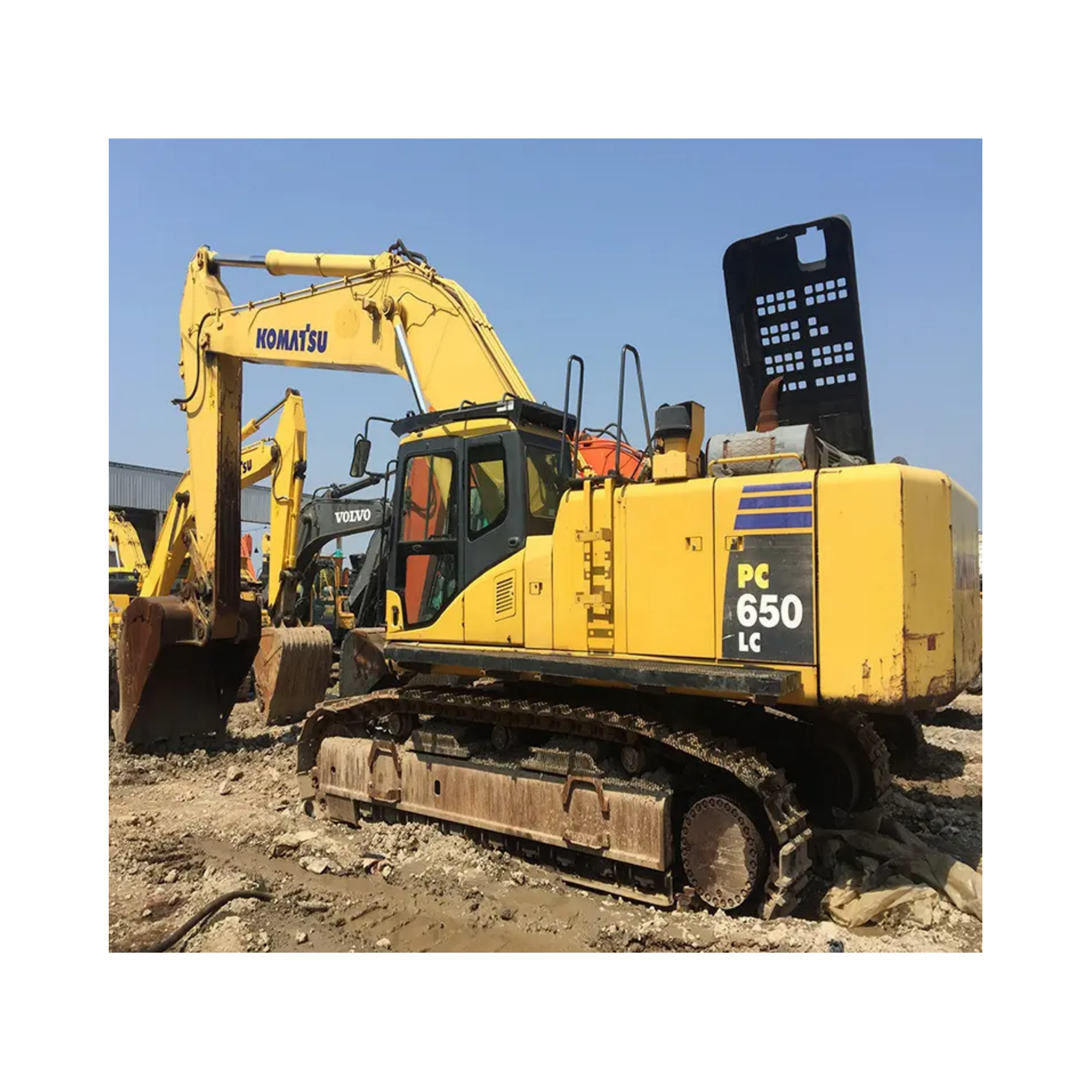 hot sale secondhand machine komatsu pc650-8 hydraulic crawler excavator 65 tons big excavator