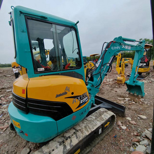 Best Price Used Excavators Kubota Kx135 3t Mini Excavator Kubota Mini Excavator for Sale Original Engines 3 Ton 1 Set