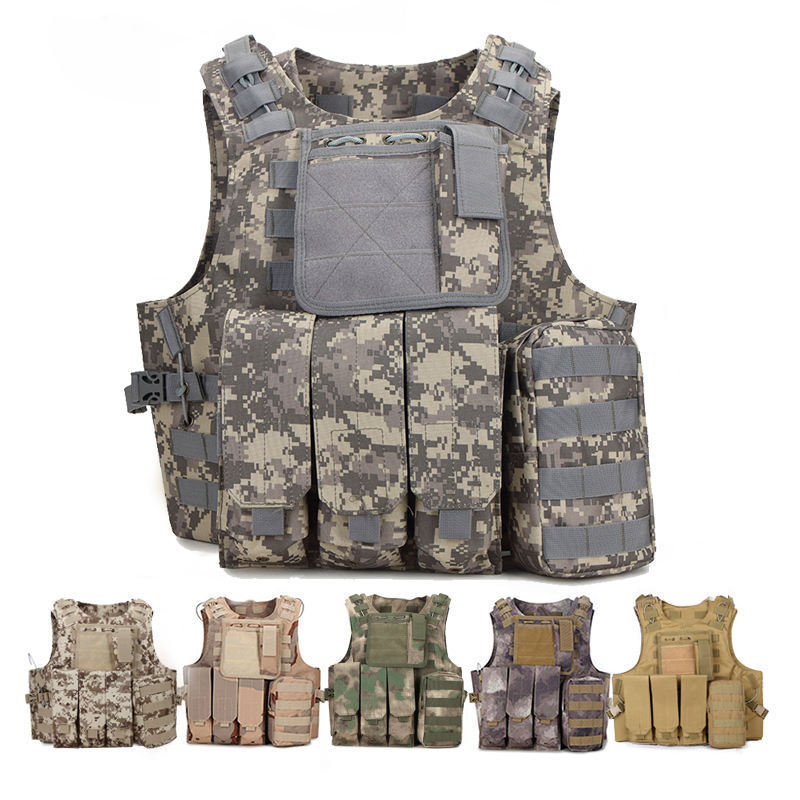 Camouflage training green slick operation bandolier multicam carrier hunting tactical vest