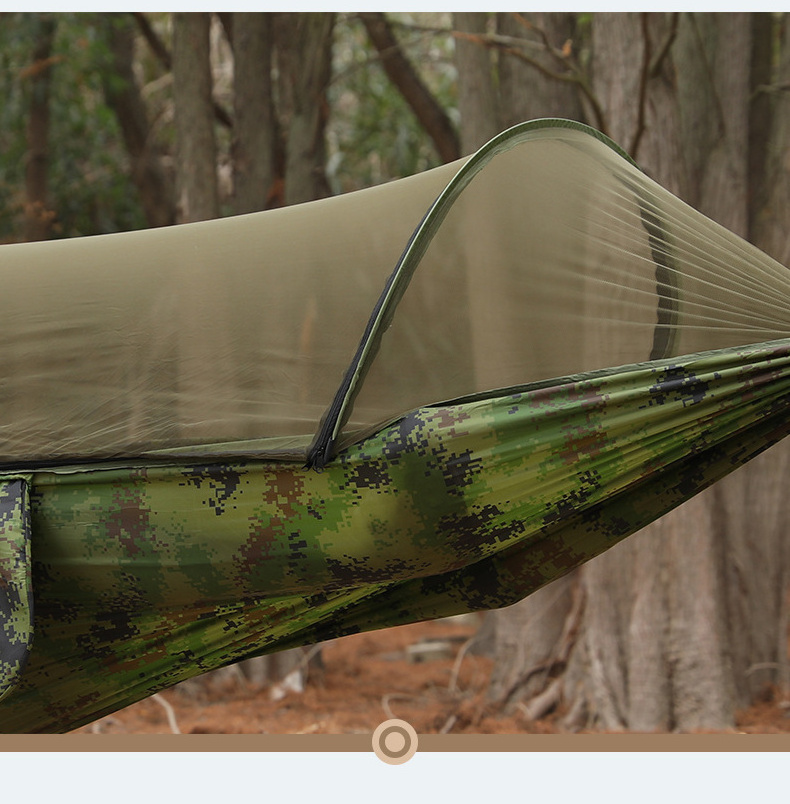 Summer Breathable Mosquito Proof Hammock Hanging Camping Outdoor Durable Hammock