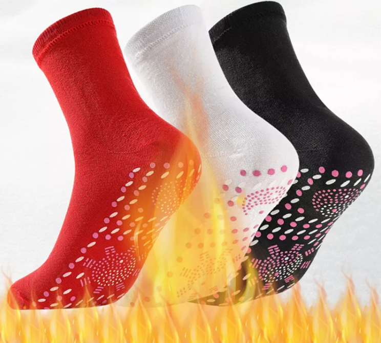 Winter Magnetic Sock Self-heating Therapy Socks Ski Sports Self Heated Massage