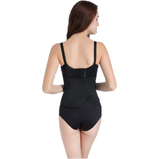 Women's Waist Trainer Corset for Everyday Wear Steel Boned Tummy Control Body Shaper with Adjustable Hooks