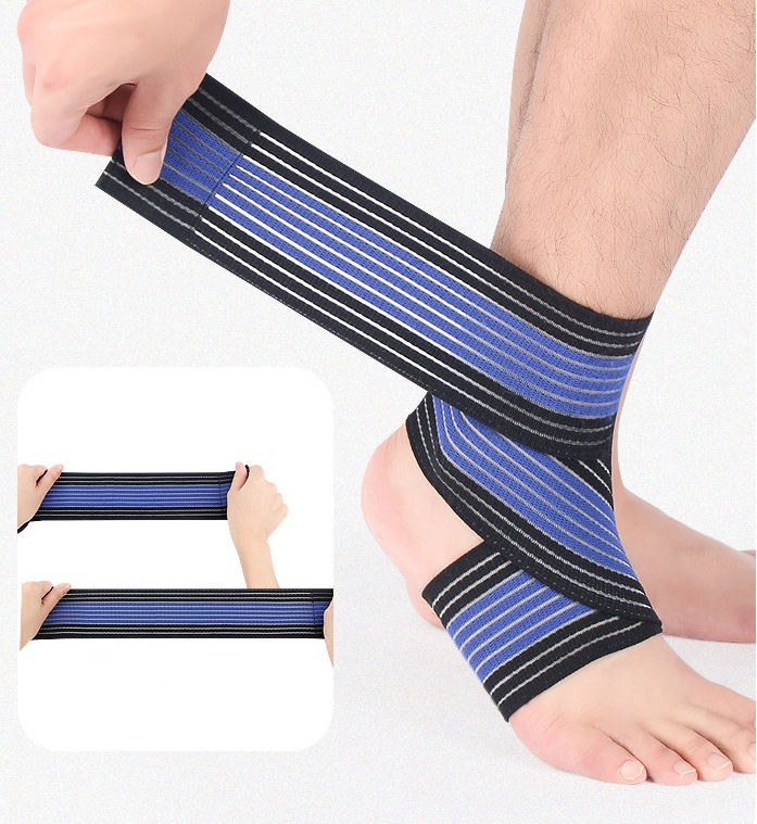 Adjustable Compression Ankle Braces Sports Protection Elastic Ankle Support Wrap Comfortable Ankle Guards