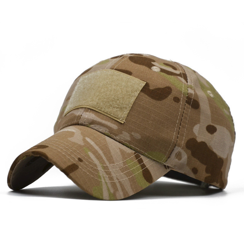 Sports Adjustable Outdoors Hook Loop Camouflage Baseball Men's Tactical Hat