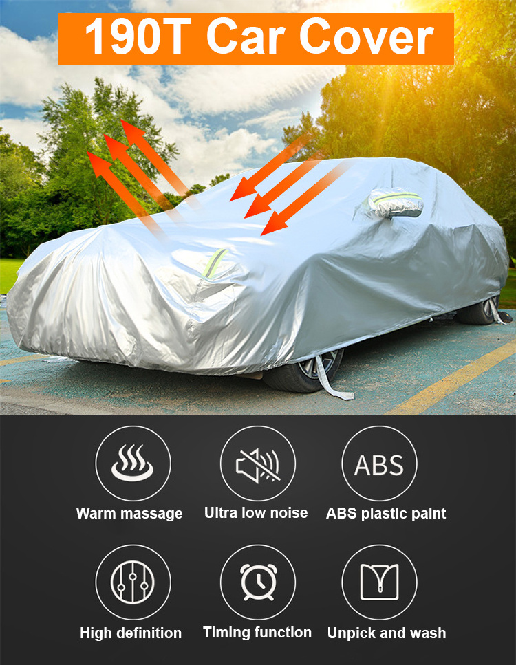 Custom summer uv sun protector winter snow hail protection windproof waterproof car cover