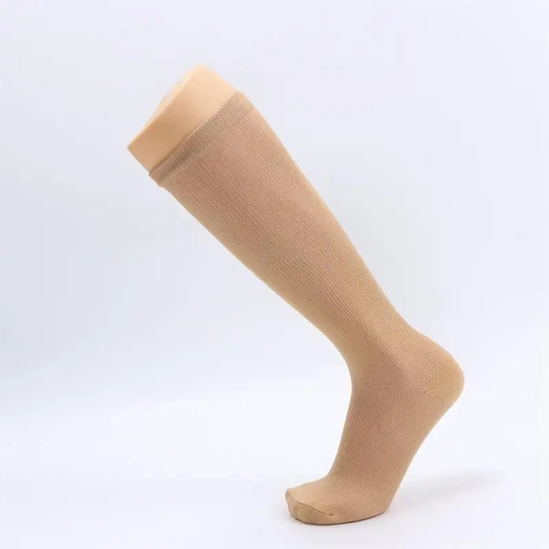 Compression Running Medical Travel Athletic Socks Knee High Nurse 20-30 mmHg Socks for Men Women