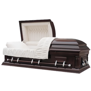 Hight Quality Factory Manufacturer Funeral Supplies Wooden American Style Casket Coffin