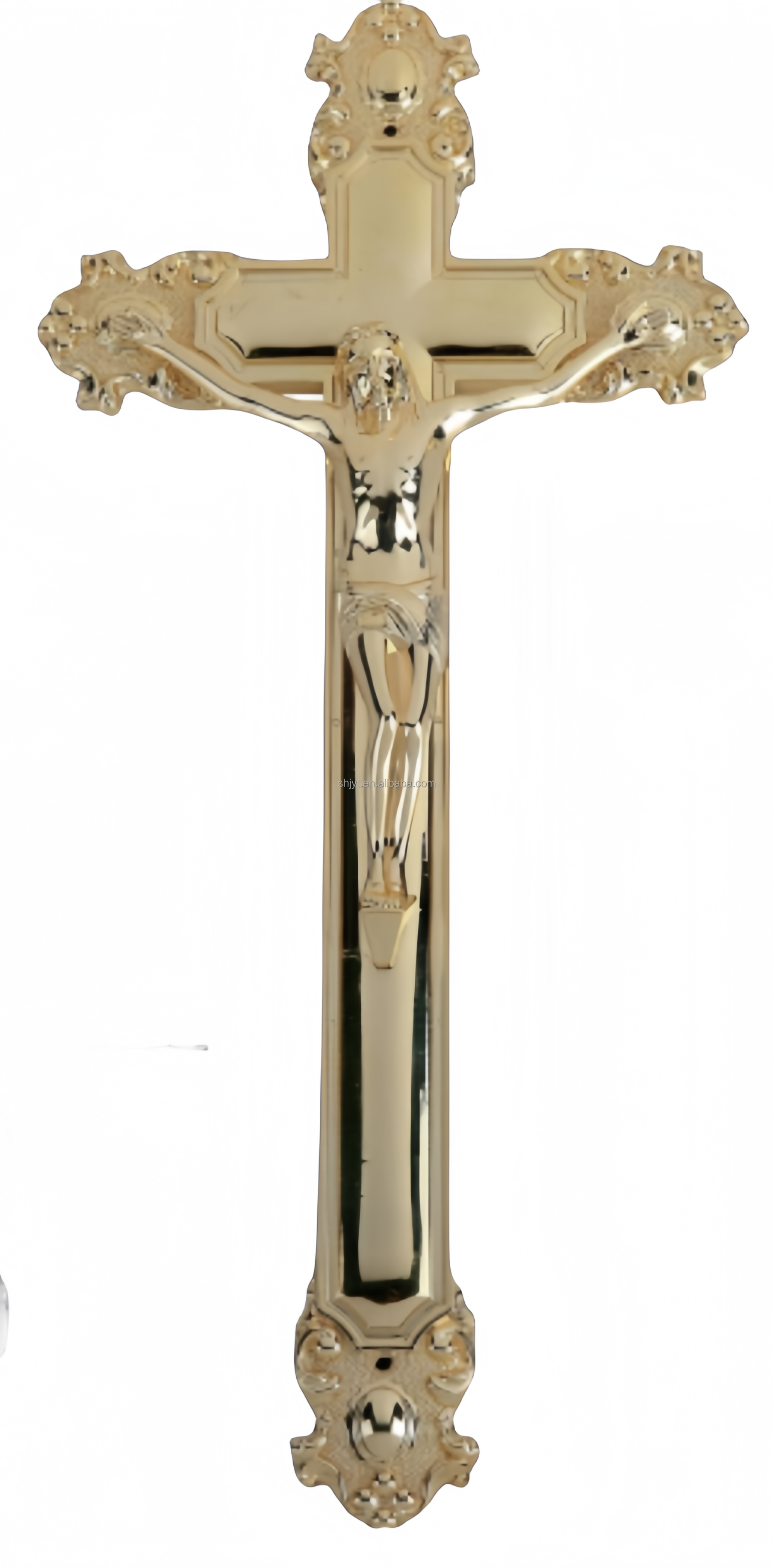 Factory Price Metal Crucifix Funeral Products Coffin Decoration And Ornaments