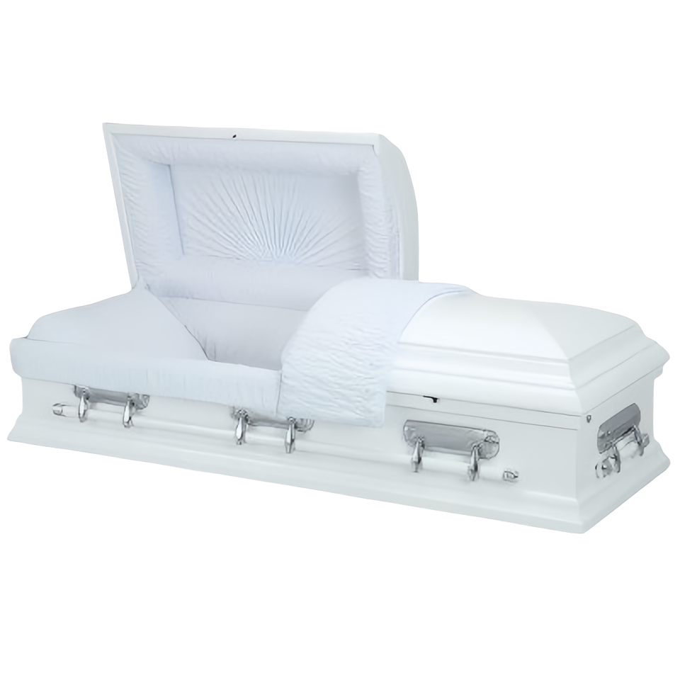 Half Lid Funeral Engineered Solid Timber Casket Burial Vault Combo Bed Wooden Half Coach Cremation Casket And Coffin