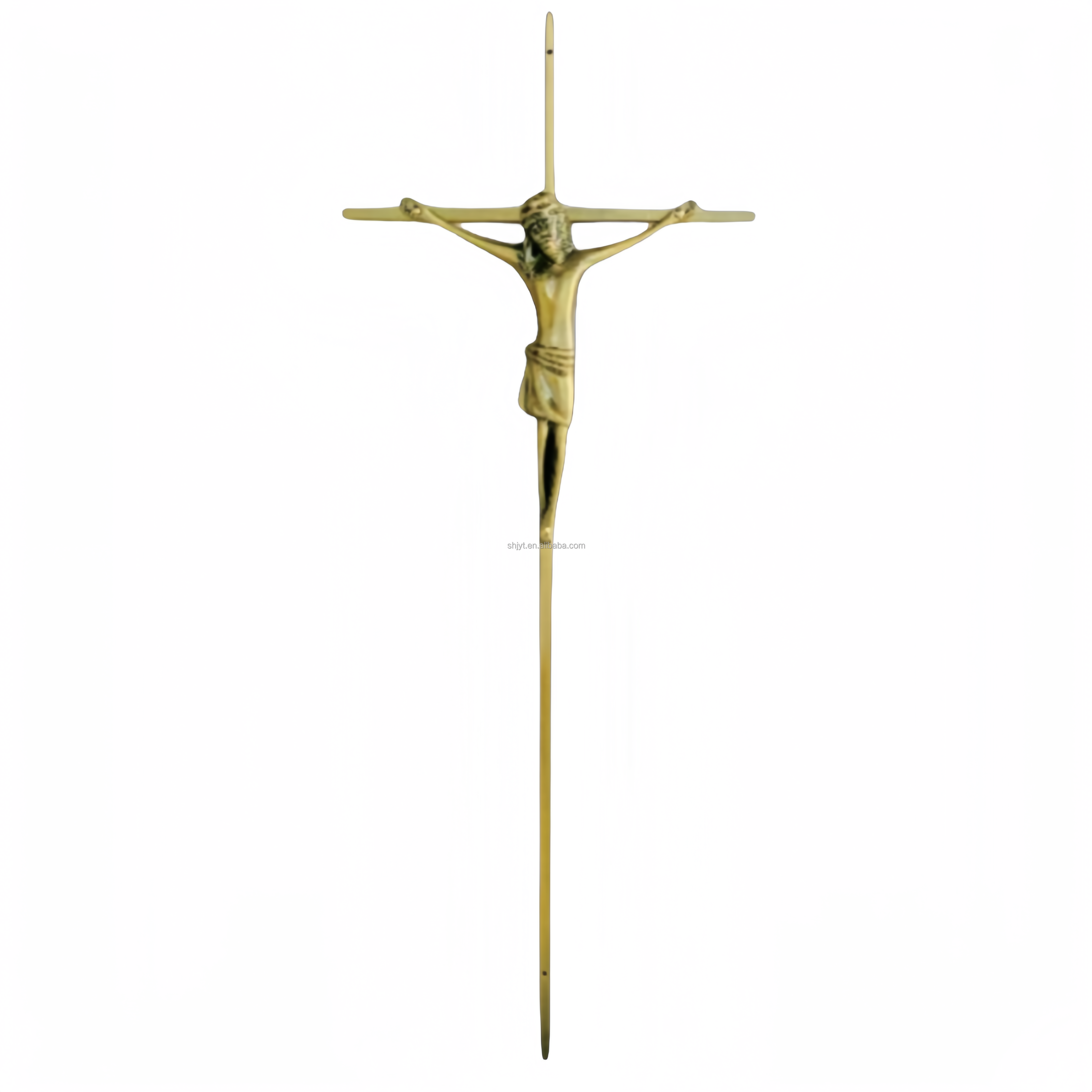 Factory Price Metal Crucifix Funeral Products Coffin Decoration And Ornaments