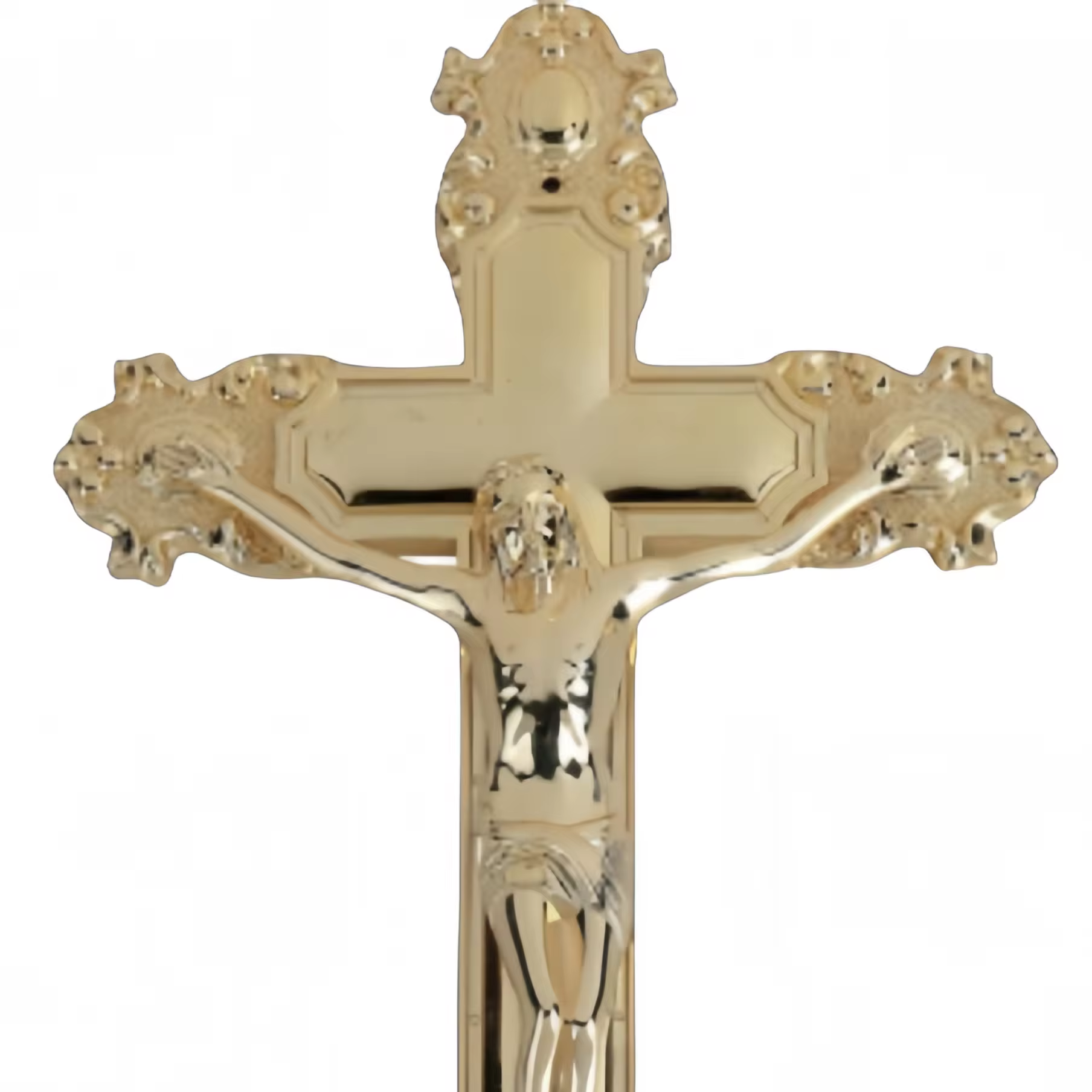 Metal Crucifix Metal Cross With Jesus In Funeral Decoration Zamak Crucifix For Coffin And Casket