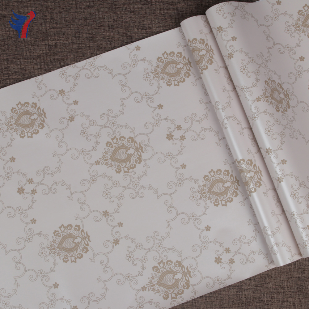 Jinyi H1285 H1286  Royal Light Glitter Elegant Wall Vinyl Paper Ceiling Peel and Stick Self Adhesive Wallpaper