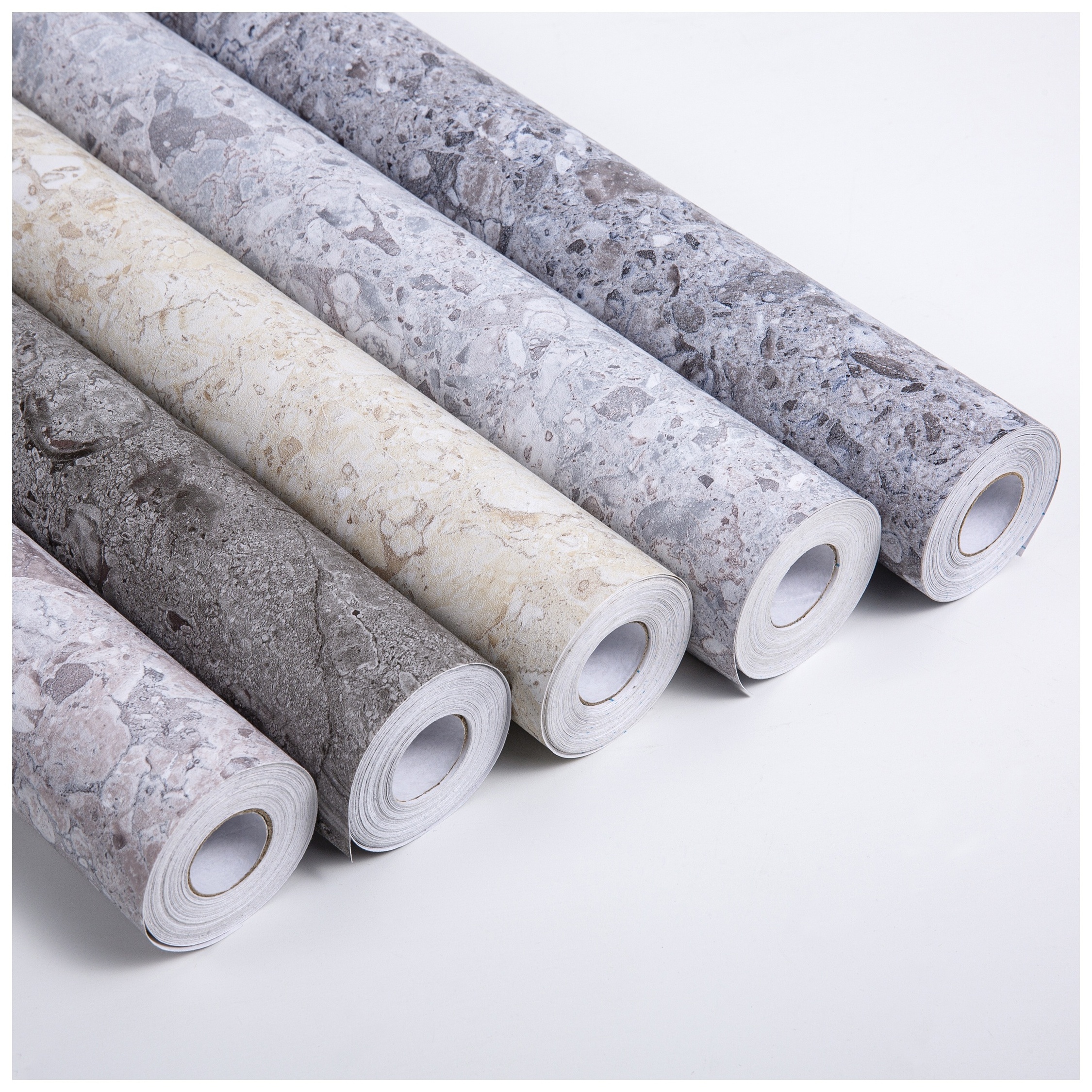 Jinyi Marble Design Vinyl PVC Self Adhesive Washable Room Home Bathroom Kitchen Contact Paper  Wallpaper