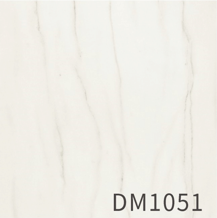 Jinyi Discontinued Peel And Stick With Glue Down Back Marble Pattern Kitchen Bathroom Waterproof White Vinyl Tile Floor