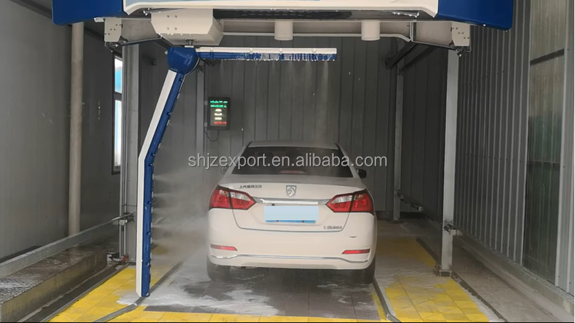 Automatic Car Wash machine for the car garage workshop