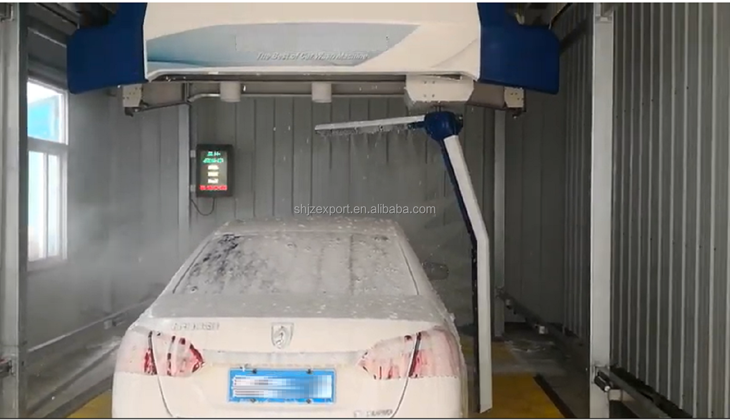 Automatic Car Wash machine for the car garage workshop