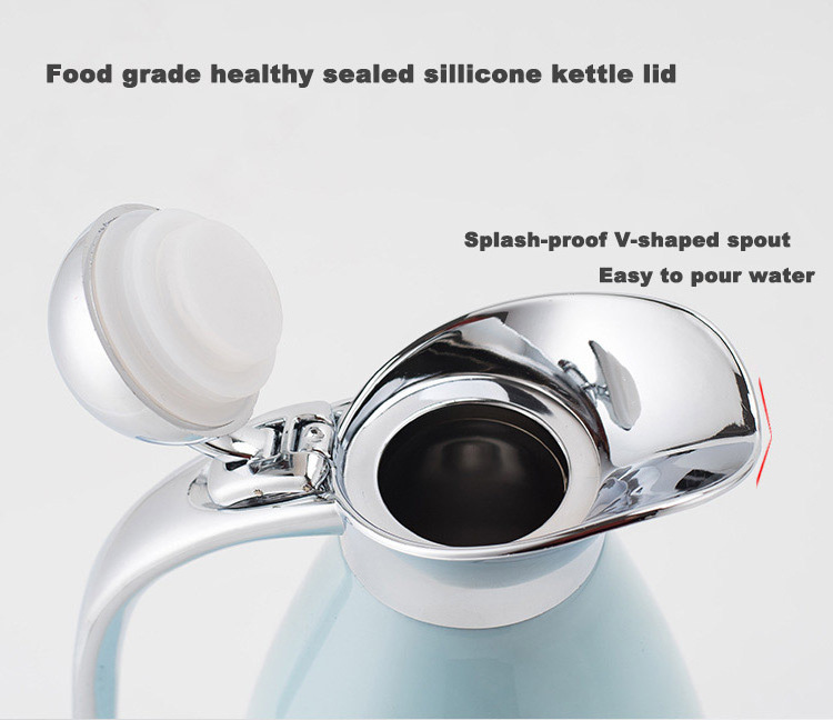 304/201 stainless steel vacuum thermos tea coffee pot 1.5L/2L double wall vacuum kettle insulated water jug