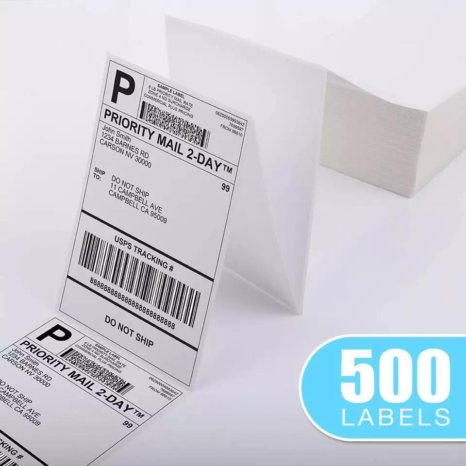 Compatible with Dymo 4XL Labelwriter 1744907 4x6 Thermal Labels Postage Thermal Label Permanent Adhesive