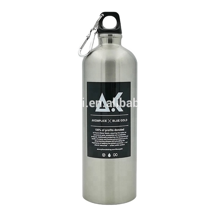 Water Bottle Brands Stainless Steel Metal Personalized Sport 1 Liter Not Applicable for Boiling Water Triple Wall Insulated