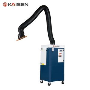 1.5kW For Welding , Grinding And Cutting  Industrial Mobile Intelligent Welding Fume Extractor