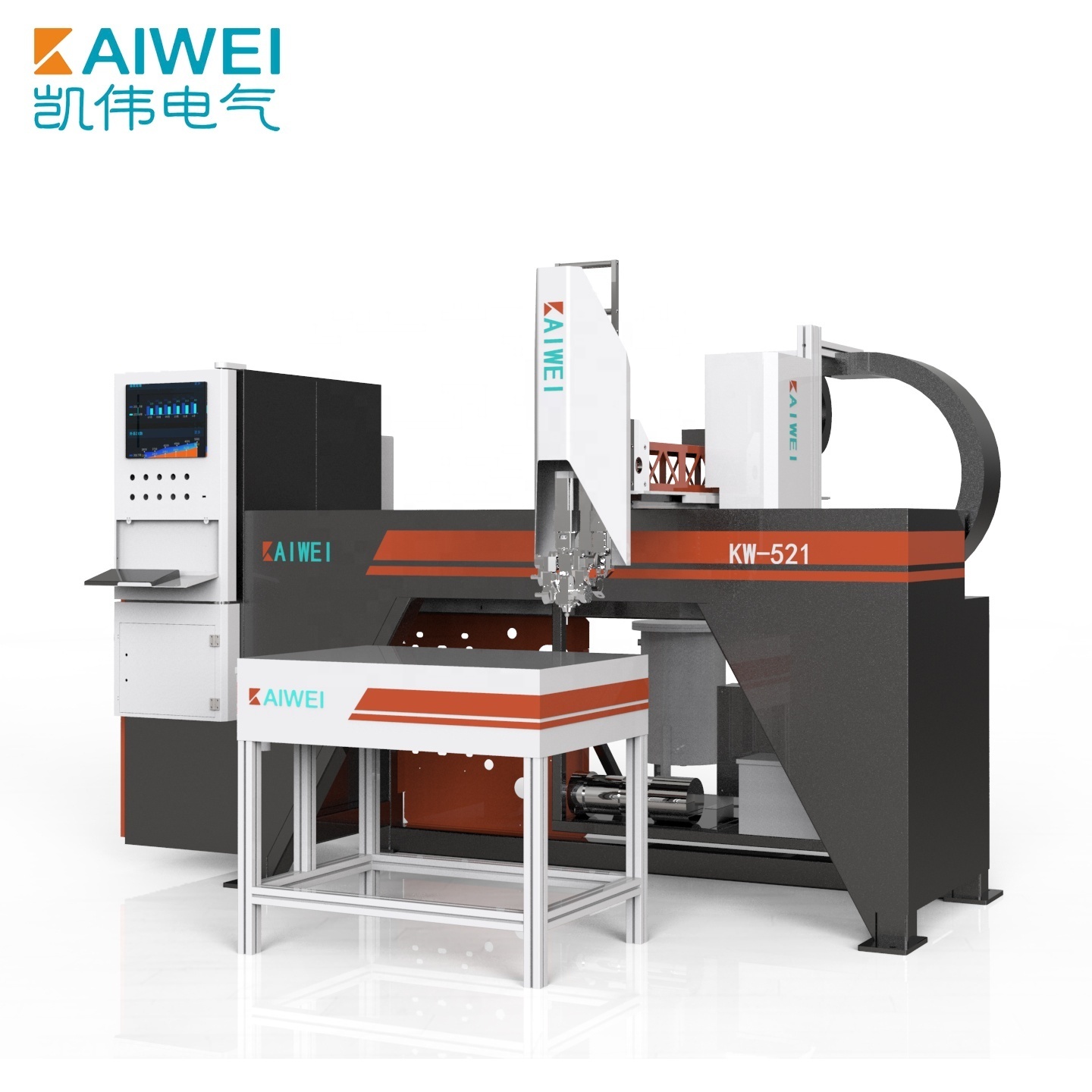 KW-523 pu gasket tire fill machine polyurethane machine manufacturers China PU foam system seamless gaskets application