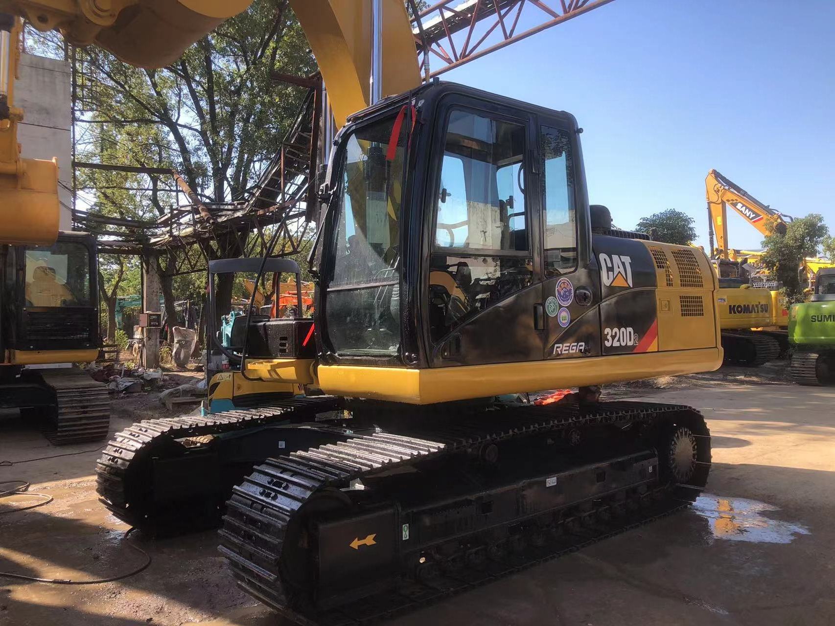 Hot sale used CAT 320D2 hydraulic tracked excavator with high quality