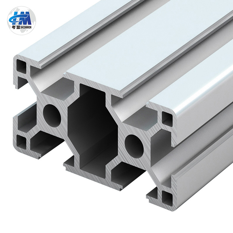 Alloy V Shape Open Extruded 40x40 Profiles 30*60 Extrusion T Slot Aluminium Bar Aluminum Glazing Bars