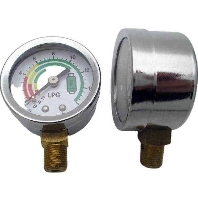 SKA -115 28mm LPG gas safety pressure gauge for propane tank