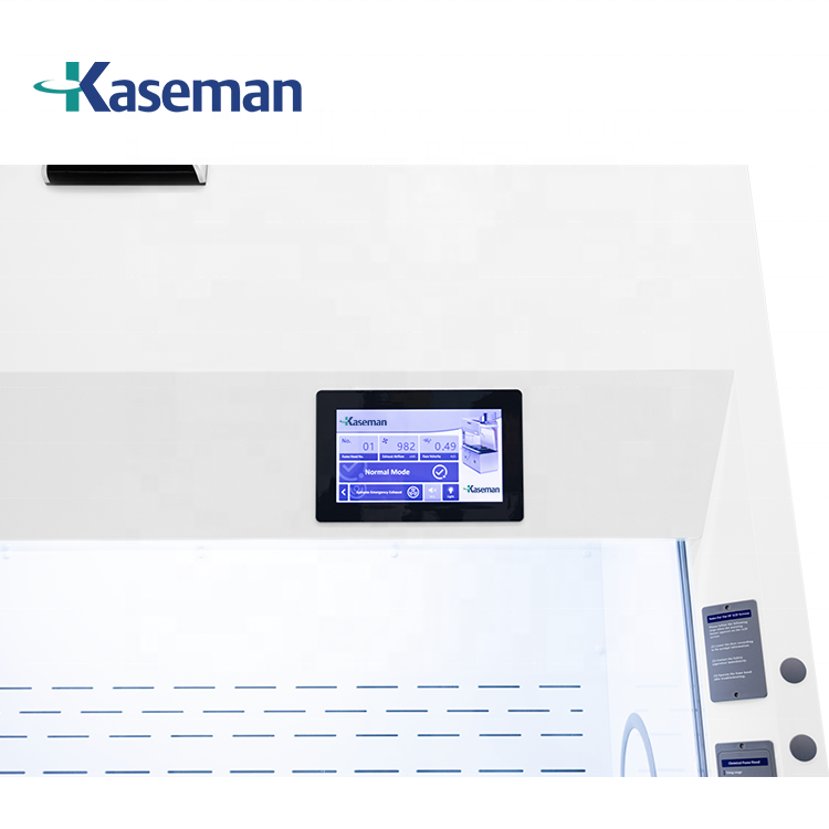 Kaseman W1500mm PP Fume Hood epoxy resin top ashram110 monitor controller fume hood cupboard for high level chemical laboratory