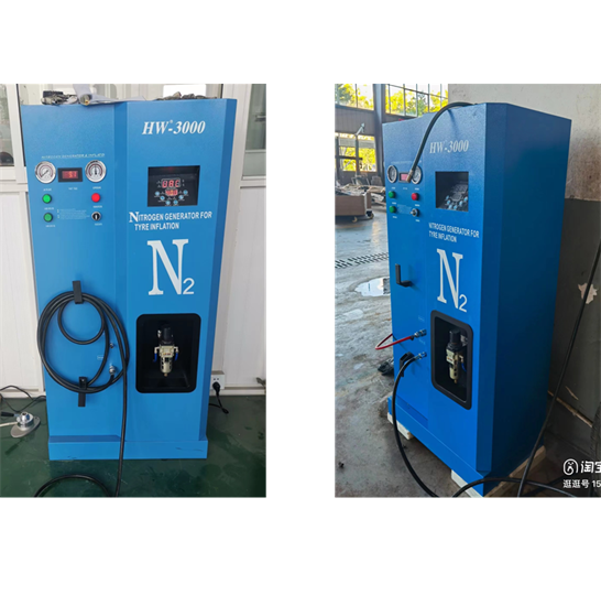 Fully Automatic Nitrogen generator High pressure pure Nitrogen car tire inflator machine