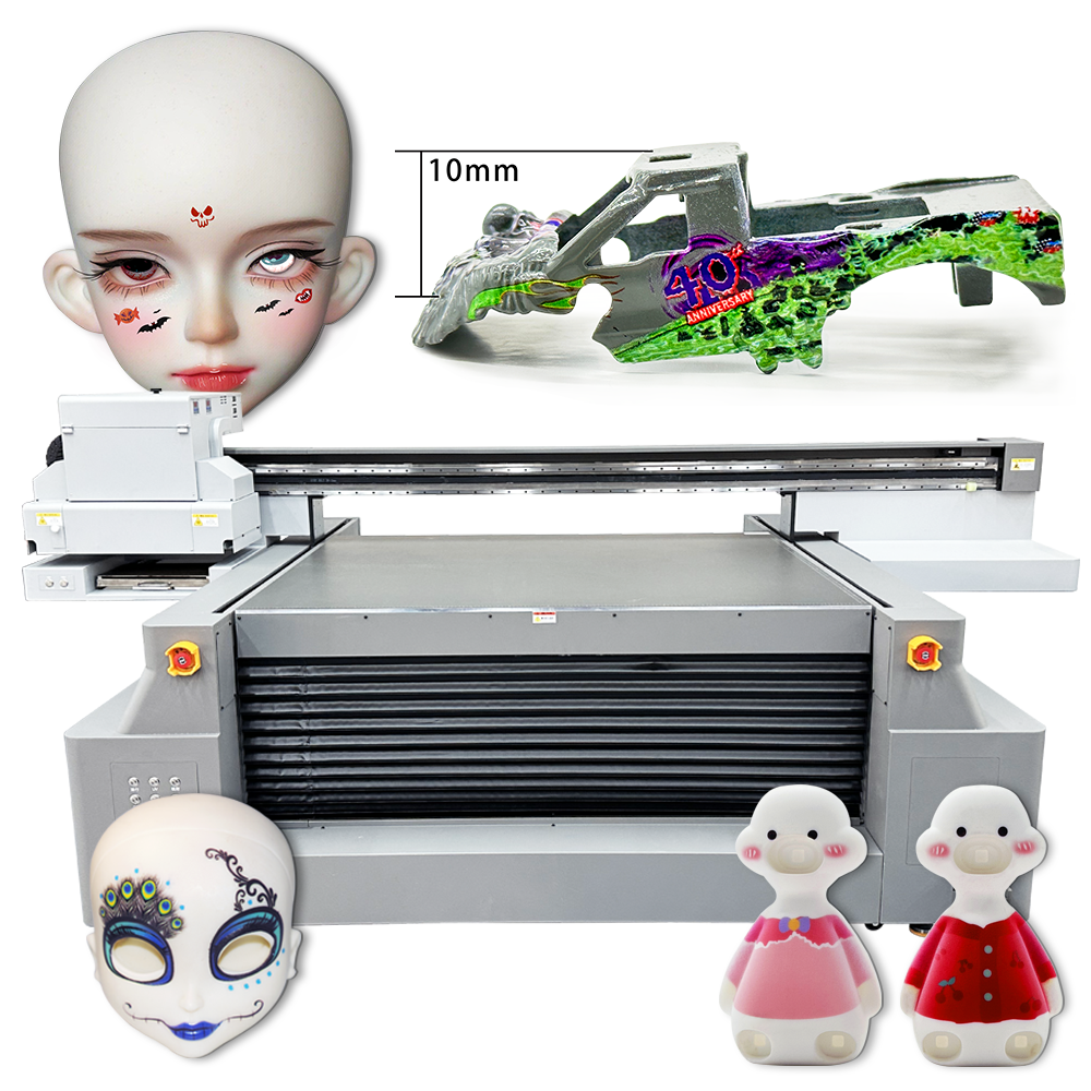 Toy High Drop UV Printer Handmade Lego Doll Head Tide Play Embossed Printing Embossed Technology Digital Spray Printing