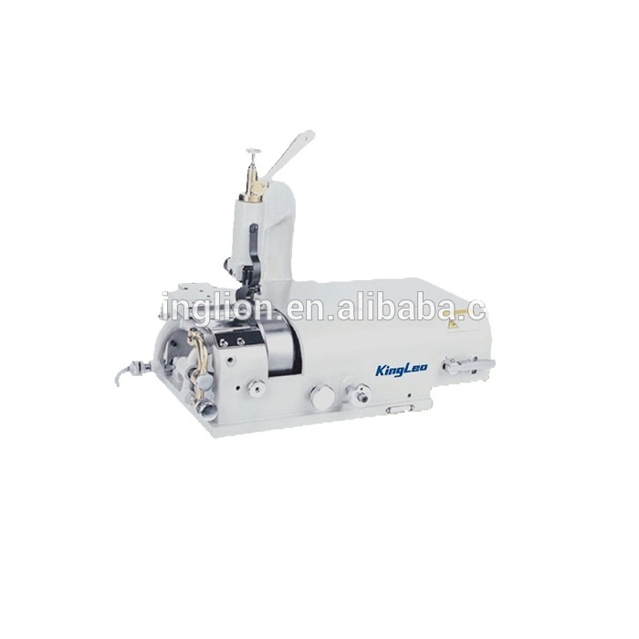 Single knifeleather round knife cutting industrial sewing machine for Manufacturing Plant