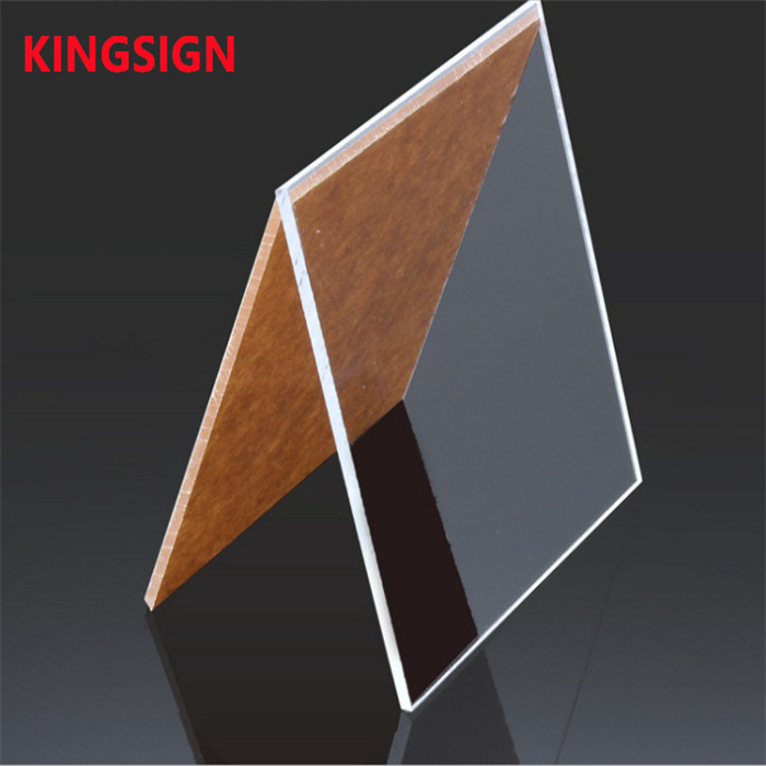 KINGSIGN clear acrylic plate sheets plastic panels plastic 3mm clear opal plexiglass board