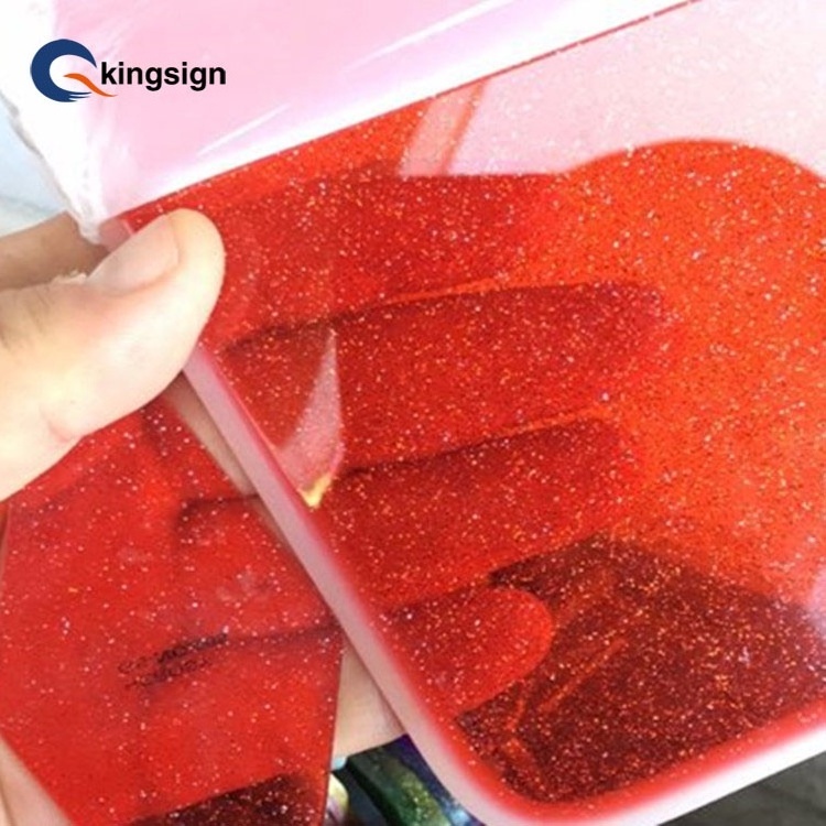 Acrylic Glitter Laser Cutting Cast Acrylic Gloss Acrylic Sheet Heat Resistant Plexiglass sheet