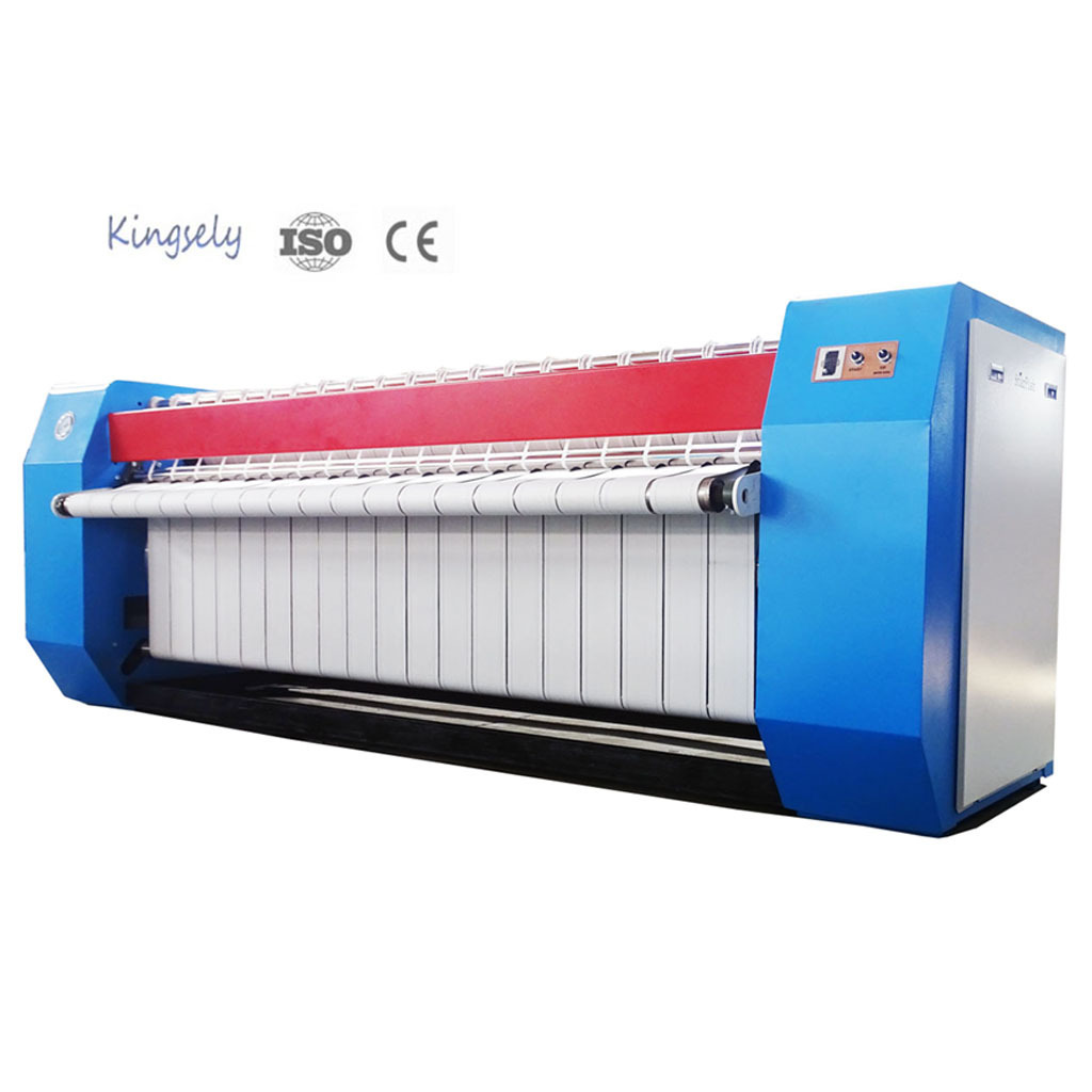 Professional Production Hotel Commercial Bed Automatic Laundry Sheet Ironing Machine Linen Folding and Ironing Machine