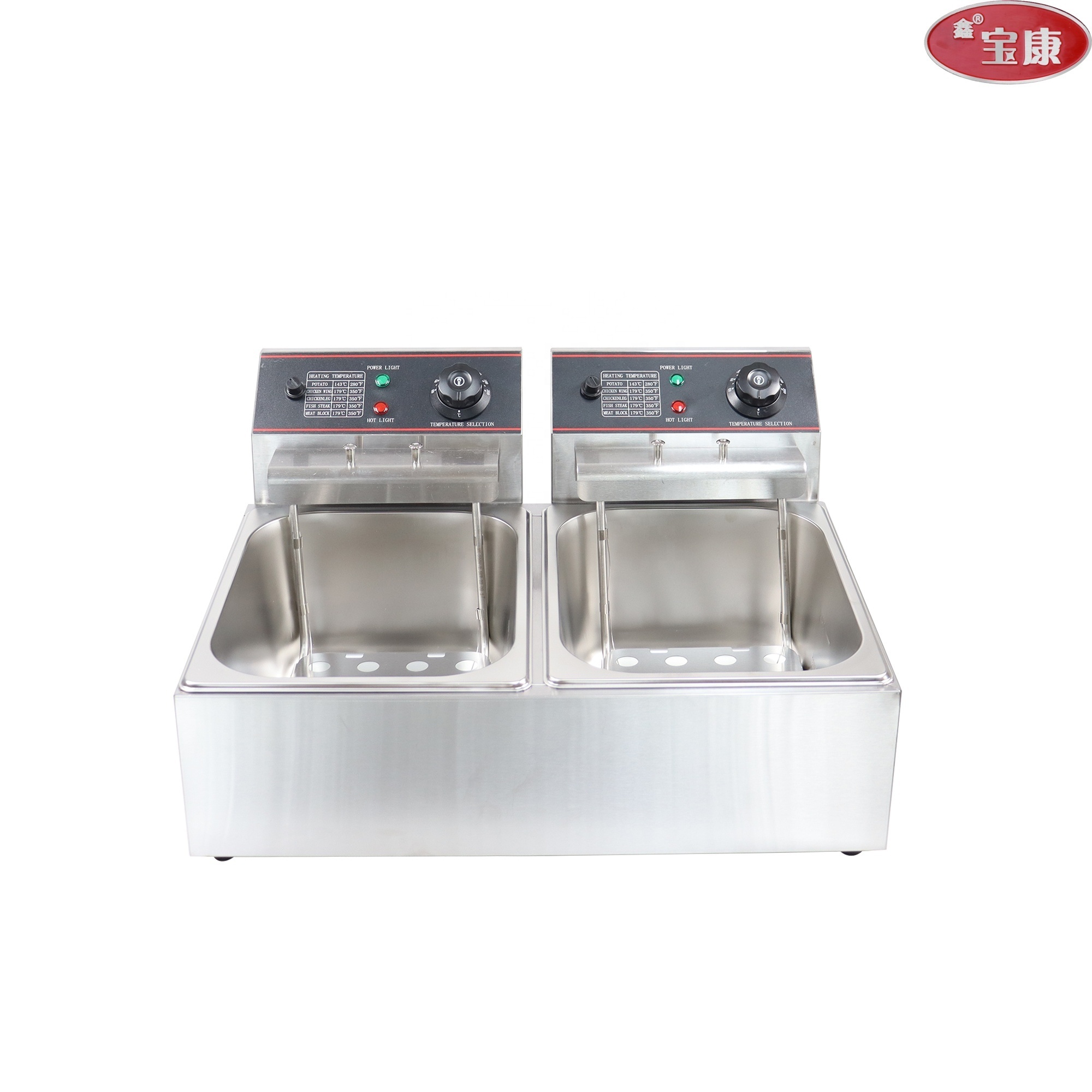 Hot sale good quality fryer gas used customize commercial electric  deep fryer turkey chicken fryer