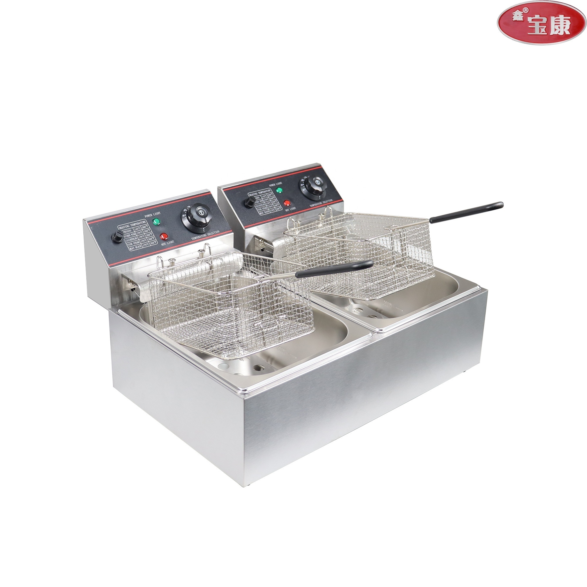 Hot sale good quality fryer gas used customize commercial electric  deep fryer turkey chicken fryer