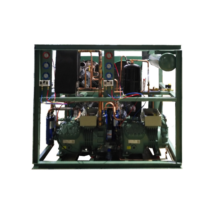 8HP 10HP 12HP 15HP Cryogenic Cascade unit low temperature cold room refrigeration condensing unit