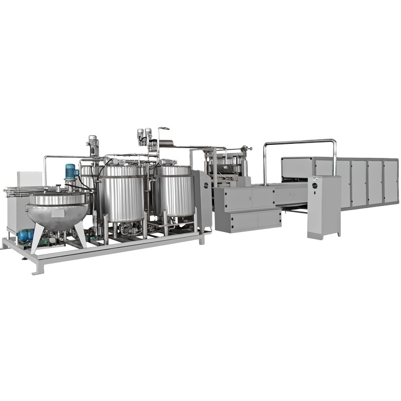 Ball flat lollipop candy making machine candy production line