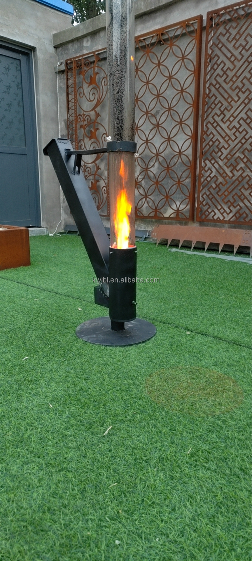 Wood Cast iron cheap outdoor wood pellet heater patio heater, pellet patio wood pellets patio heater