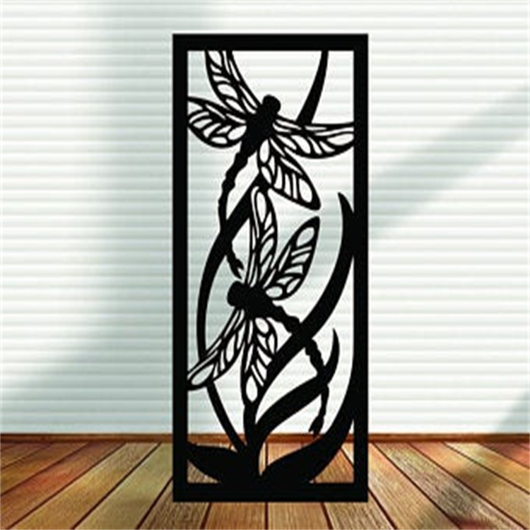 New Design Laser Cut Steel Decorative Garden Fence Panels Privacy Screen