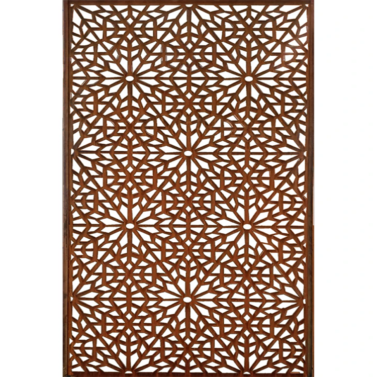 New Design Laser Cut Steel Decorative Garden Fence Panels Privacy Screen