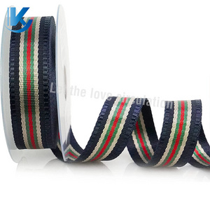 KY Eco-friendly 5/8'' 1 inch 1.25 inch 1.5 inch 3/4 inch black 100% nylon herringbone webbing