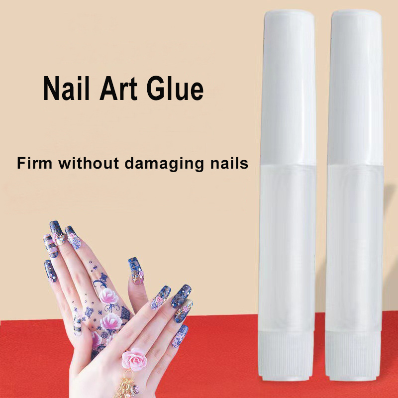 Fast Drying Strong Nail Glue For Beauty Art Accessories Decorate Fingernails 1g Liquid Nail Glue