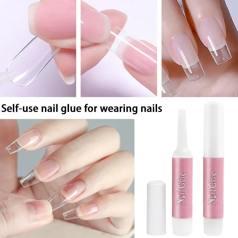 Super Strong Nail Glue kds nail glue Bulk Pack Professional Adhesive Bond Nail Tip Glue 2g/pcs