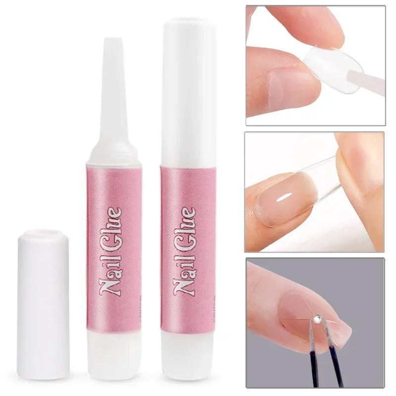 Super Strong Nail Glue kds nail glue Bulk Pack Professional Adhesive Bond Nail Tip Glue 2g/pcs