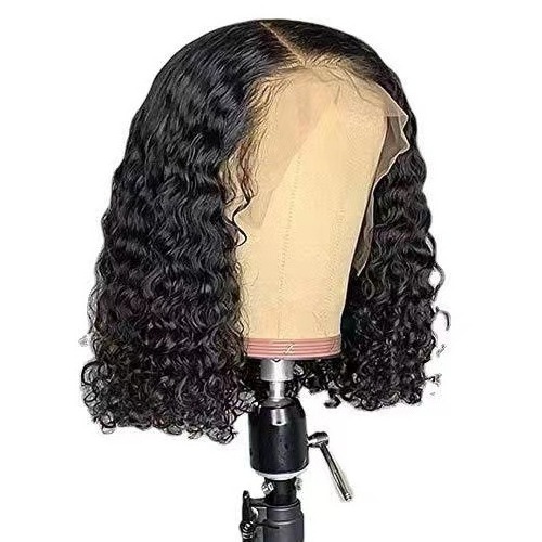 Cheap Price high quality Short Kinky Curly synthetic hair closure African synthetic hair extension premium synthetic hair